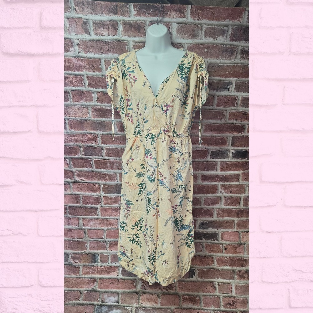 Women's PEYTON & PARKER‎ Short Sleeve Floral Dress Medium